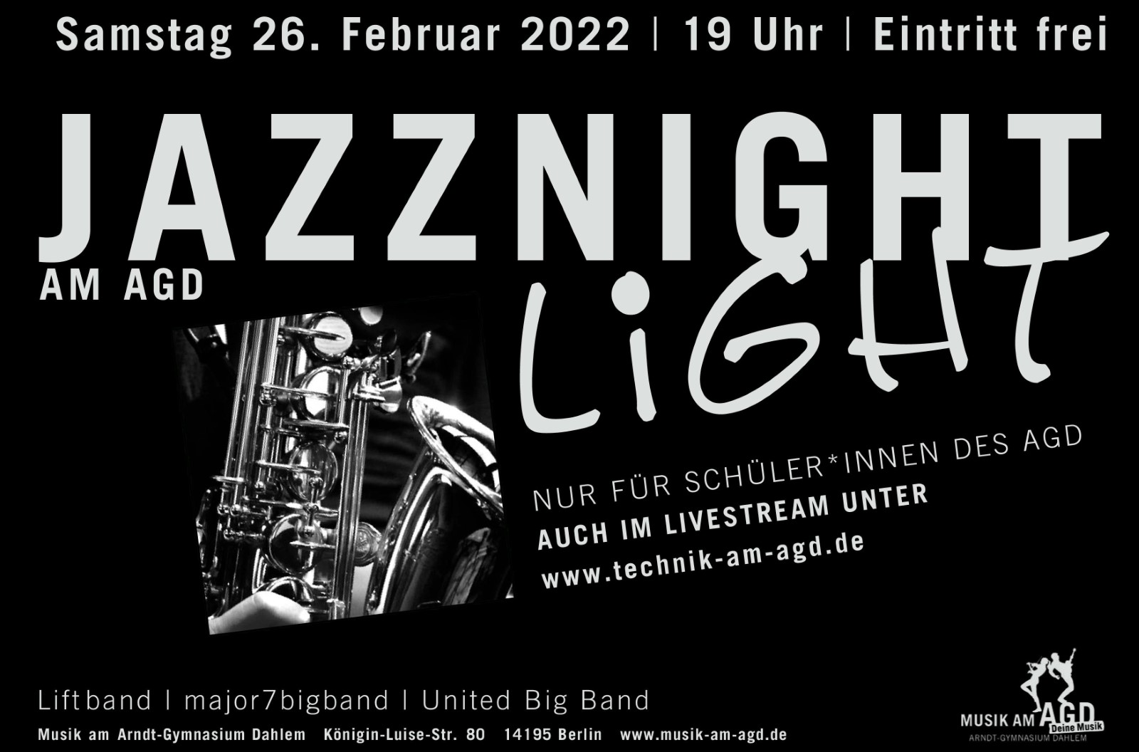 JazzNight-Plakat 